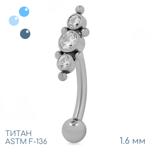 Банан Fiore 1.6 мм (14 G)